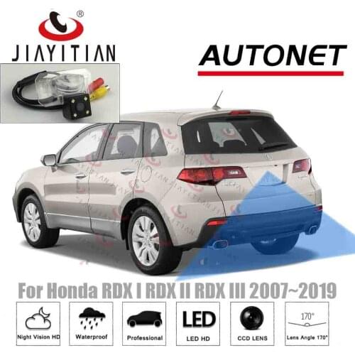 JIAYITIAN Rear view Camera For Honda RDX I RDX II RDX III 2007~2019 CCD Night Vision Backup Cameras Reverse Camera reserved hole