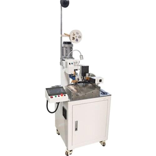 New automatic terminal crimping wire stripping and stranding machine