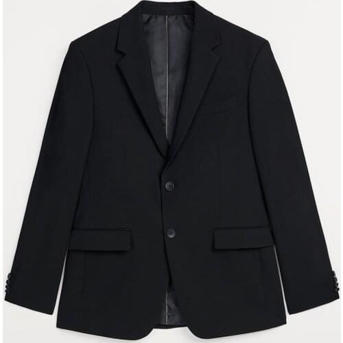 Leysye new design Mens Slim Button Suit Pure Color Dress Blazer Host Show Jacket Coat & Pant New Mens Formal Blazer