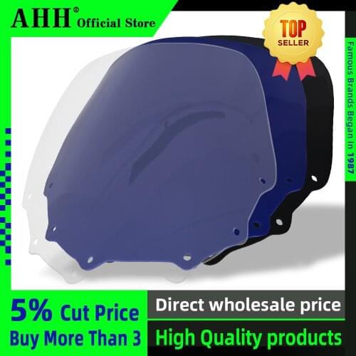 AHH Motorcycle Windshield Spoiler Windscreen shroud Fairing For Kawasaki ZZR 400 ZZR400 1989 1990 1991 First generation 89-91