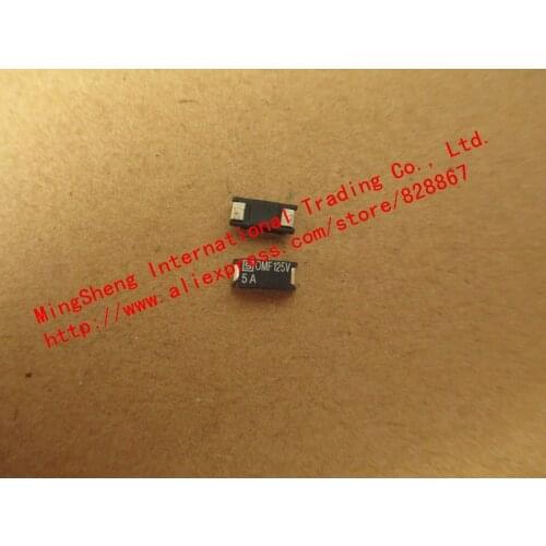 Original new 100% 3404.0017.22 OMF 125V F 5A fuse surface mount safety pipe