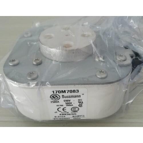 Fuses: 170M7063 2500A 690V / 170M7083 2500A / 170M7103 2500A / 170M7123 2500A 690V aR
