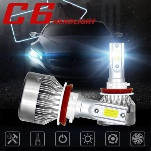 Durable Lights Truck Auto Modified Waterproof High Brightness LED Bulbs Low Power Lamps Auto Headlight Outdoor Driving 7 Styles