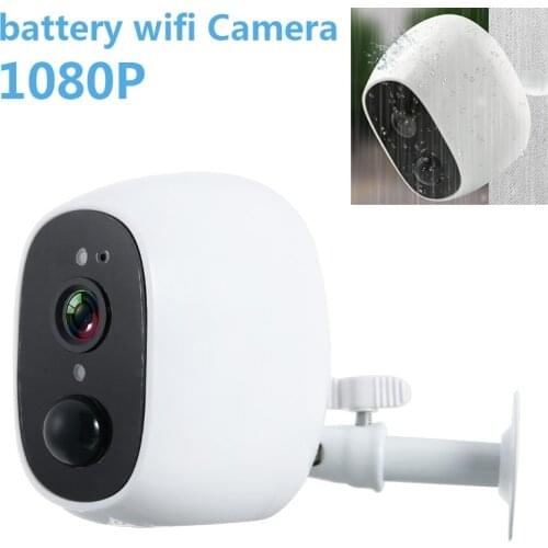 Wifi IP Camera HD1080P Wireless Indoor Camera Wire-Free Battery Waterproof IR Cameras Motion Detection Home Security WIFI Camera