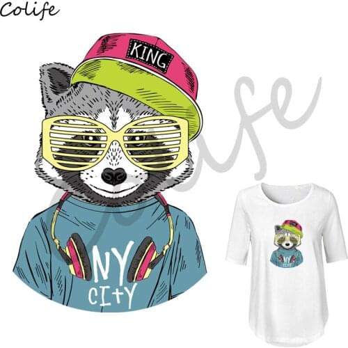 Patches Iron On Animals Patch for Clothing T-shirt Jeans DIY A-level Washable Clothes Stickers Appliques 25x17.4cm