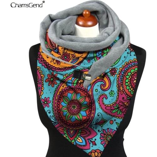 Boho Paisley Print Warm Cashmere Scarf Women Ladies Casual Winter Pashmina Neck Warmers Wraps Shawl Neckerchief Scarves