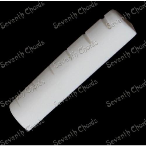 10 Pcs White Bone Folk Acoustic Guitar Nuts 43 x 6 x 8.5-8mm