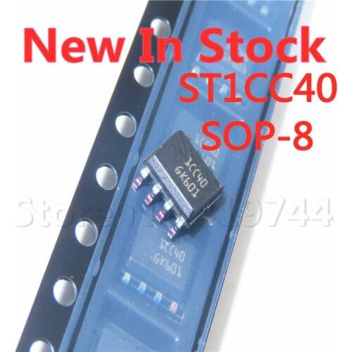 10PCS/LOT 1CC40 ST1CC40 ST1CC40DR SOP-8 SMD Single-chip synchronous rectifier step-down current source In Stock NEW original IC