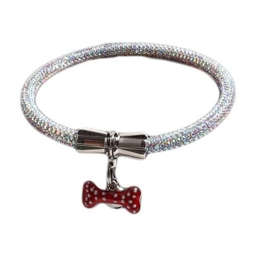 15PCS / LOT Pet Collar Pendant Small And Medium High Fashion Shiny Cat Collar Pet accessories