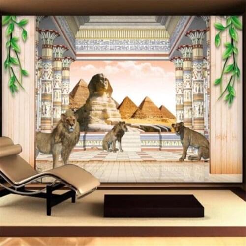 Beibehang Custom wallpaper 3d murals European stereo Roman column palace TV background wall papers home decor mural 3d wallpaper