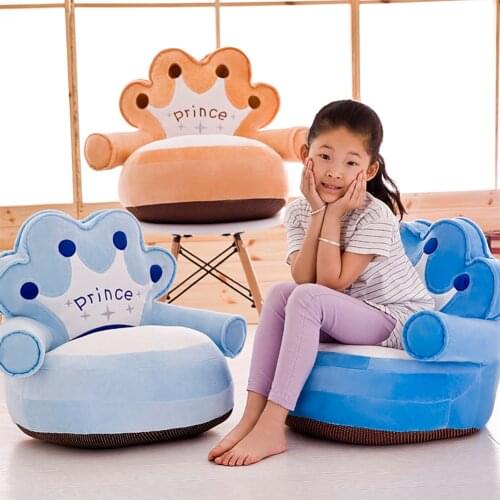 Infantil Baby Sofa Seats Baby Plush Support Toy Chair Learning To Travel Car Seat Sit Cotton Baby Feeding Chair Infant No Filler