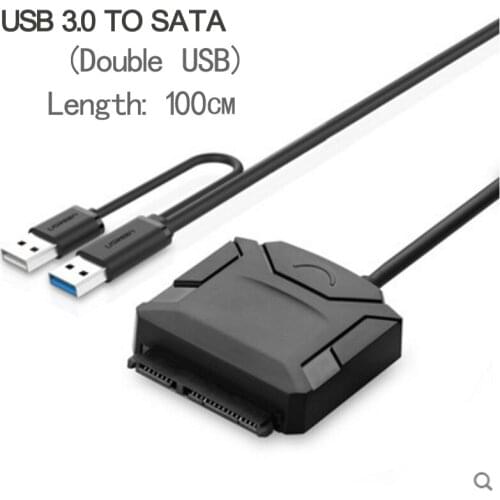 Goldendisk USB 2.0 3.0 TO SATA Adapter SSD HDD Cable Converter 7+15PIN 22PIN SATA Cable USB 2.0 3.0 UTG Multifunction