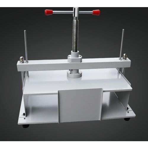 A3/A4/A5 Paper Press Book Machine, Bills, Checks, Brochures, Nipping Machine Manual flattening machine