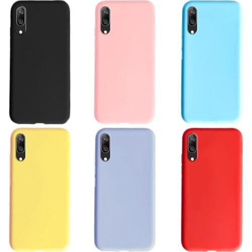 Lovely Candy Color Case For Huawei Y7 Pro 2019 Full Coque Soft TPU Back Cover For Huawei Y7 Y 7 Pro 2019 y7pro Phone Case Fundas