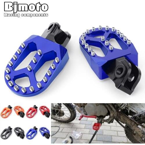 Motorcycle CNC Foot Pegs Footpeg For 65SX 85SX 125SX 125SXS 150XC 150SX 200 EXC MXC XCW 250 SX XC-W XCF-W 01-16 Dirt Biker