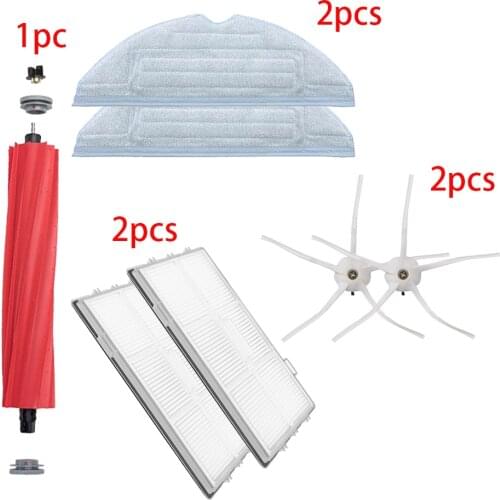 Hepa Filter Side brush mop cloths for Xiaomi Roborock T7 T7S T7plus T7Splus S7 For Roborock Vacuum Cleaner Accessories
