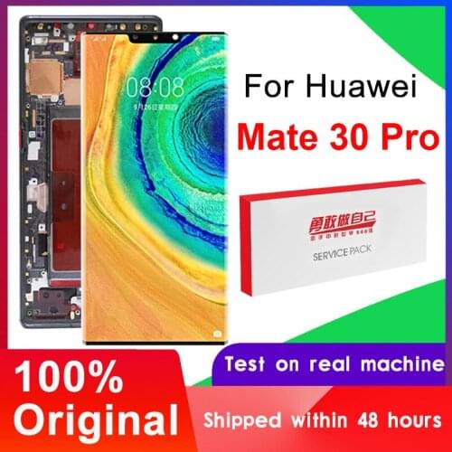 Original Broowe 6.53'' OLED Display For Huawei Mate 30 Pro LCD Touch Screen Digitizer Assembly LIO-L09 LIO-L29 LIO-AL00 LIO-TL00