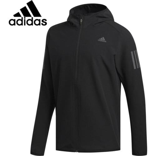 Original New Arrival Adidas RESPONSE JACKET Mens Running Jacket Hooded Sportswear