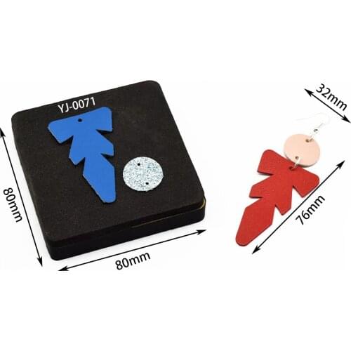 Diy Wooden Cutting Die Earring Craft Scrapbook Making Decor Supplies Dies Template Suitable For Common Die-Cutting Machines