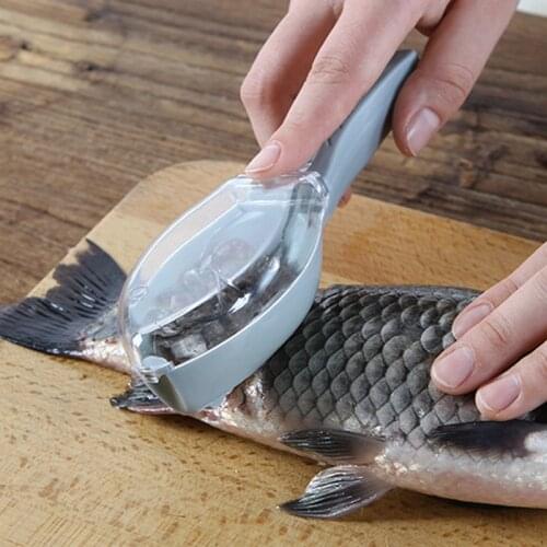 Fish Scale Scraper Fish Brush Kitchen Supplies Fish Scale Planer Fish Scale Scraping Tool Manual Fish Killer