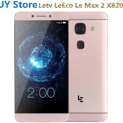 New 5.7" Letv LeEco Le Max 2 X820 FDD 4G Smart Phone 4G 32G Snapdragon 820 Quad Core 2560x1440 21MP 3100mAh X820 phone