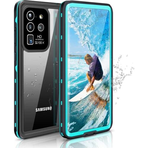 Waterproof Case For Samsung Galaxy S20 Plus Ultra Swimming Diving Case For Samsung S8 S9 S10 Plus Note 8 9 10 Underwater Cover