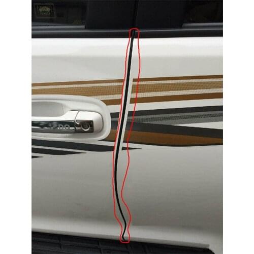 For Toyota Land Cruiser LC200 LX570 B-pillar Soundproof Rubber Strip Door Waterproof Strip 2008-2017 Year