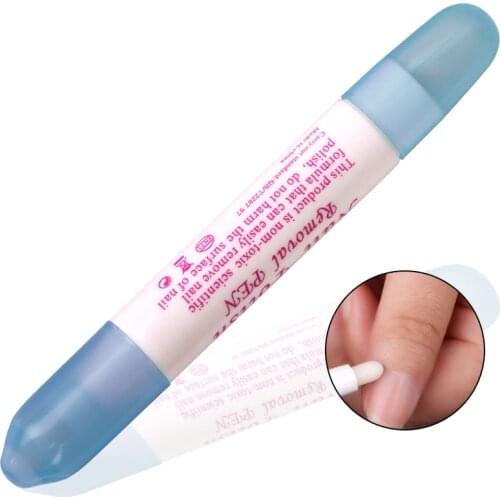1PCS Nail Art Corrector Pen Remove Mistakes + 3 Tips Newest Nail Polish Corrector Pen Cleaner Erase Manicure for nail Gel Polish
