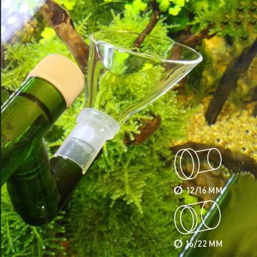 1x Aquarium Fish Tank Water Plant Fish Tank Lily Pipe 12/16mm 16/22mm Water Outlet Fish Aquarium Tank Aquariums Accessory