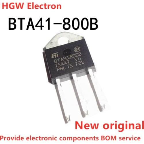 5PCS/LOT BTA41-800B BTA41800B BTA41-800 BTA41 Triacs 40 Amp 800 Volt TO-3P new original