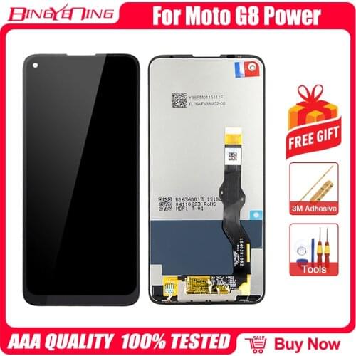 6.4 "For Motorola Moto G8 Power Lcd Display Touch Screen Glass Digitizer Assembly G8Power XT-2041-1 LCD
