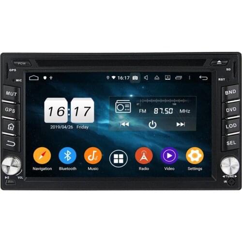 4gb+64gb DSP PX6 2 din 6.2" Android 10.0 Universal Car Radio DVD Player GPS Navigation Bluetooth 5.0 WIFI Easy Connect CarPlay