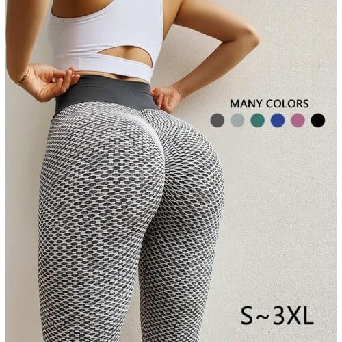Seamless Fitness Women Yoga Leggings Push Up Gym Fitness High Waist Workout Leggings Fashion Patchwork Print High Waist Pants