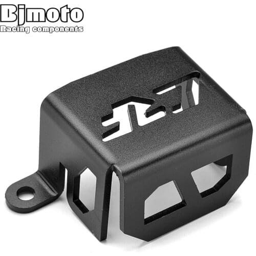BJMOTO Motorcycle Accessories Rear Brake Fluid Reservoir Guard Cover Protect For HONDA CRF1000L Aftica Twin/ABS/DCT 2016-2018