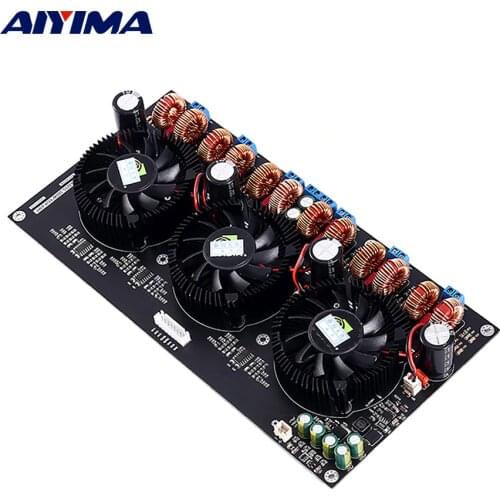 AIYIMA TPA3255 Power Amplifiers 6 Channels Class D Digital Sound Amplifier 315Wx6 4 Ohm Speaker Audio Amp For 5.1 Home Theater