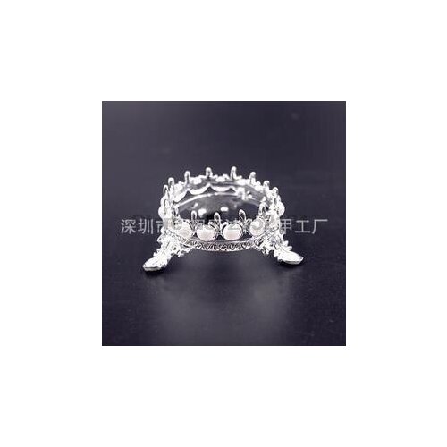 By dhl or ems 100pcs Crown Design Nail Art Pens Brush Stand Rack Pearls DIY Manicure Nail Carving Drawing Pens Brushes Holder