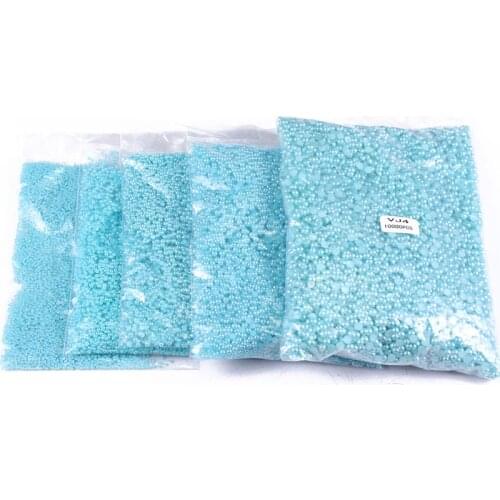 Different Suit 10000pcs/pack Nail Decoration Pearls Beads Nail Art Decoration Half Pearls Round Shape diy Decoration