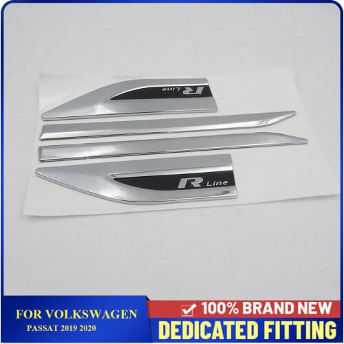 Fit For Volkswagen Passat 2019 2020 Car Original Side Wing Fender Door Emblem Badge Cover Stickers Auto Parts
