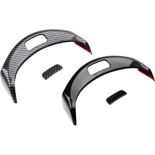 Car Center Console Armrest Box Buttons Frame Decoration Sticker Trim for Mercedes Benz C Class W205 GLC X253 2015-2020