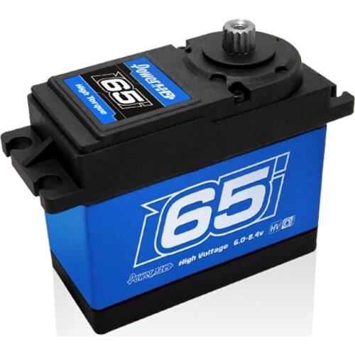 Power HD WH-65KG 65kg Waterproof High-Torque Metal Gear Servo 1: 5 Rc Car Waterproof Double Bear Servo For 1:5 Rc Car Parts