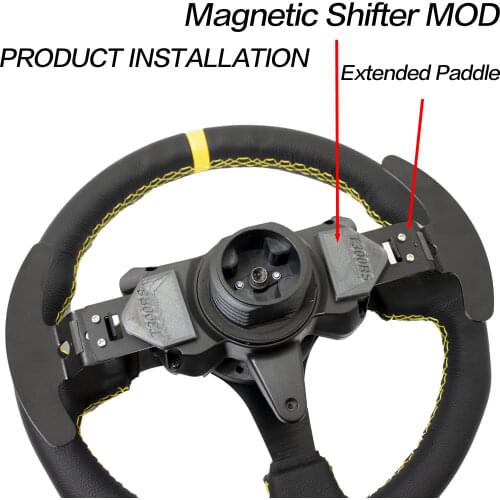 Thrustmaster t300 WHEEL Extended Paddle Shifters adapter sim racing Steering Wheel Adapter