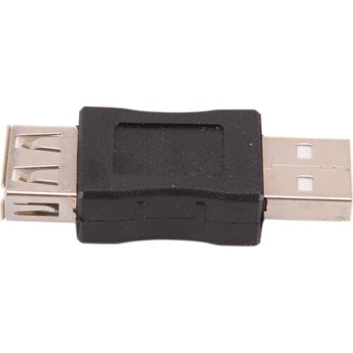 USB 2.0 A Type Male To Female Adapter Connectors For Extension Line Docking USB M / F Male To Female Extension Adapter New