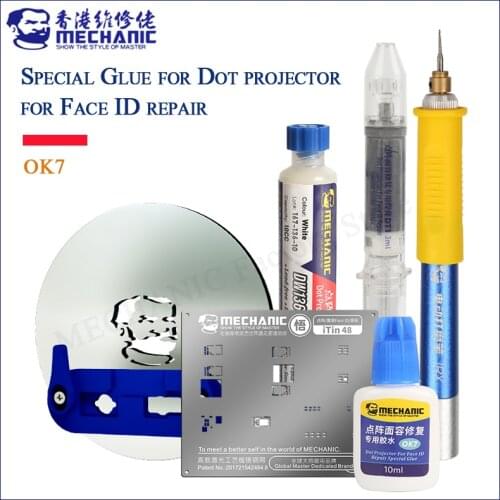 MECHANIC OK7 10ML Face ID Facial Repair Special Glue 10ml glue for iPhone Dot projector Glue Repair for iphone X-12 PRO Max