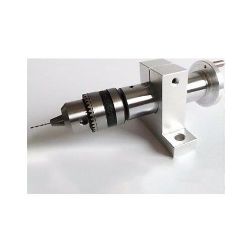 0.6-6mm Precision Live Center With Chuck For Lathe Machine Revolving Centre DIY Accessories For Mini Lathe