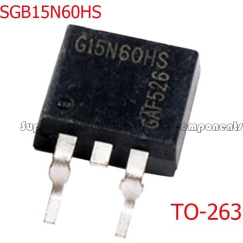 10pcs/lot SGB15N60HS TO-263 G15N60HS 15N60 TO263 In Stock