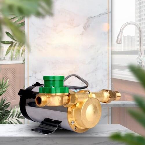 220V Booster Pump Solar Energy Hot And Cold Water Pump Household Mute For Tap Water Pipeline/heater With Automatic Flow Switch