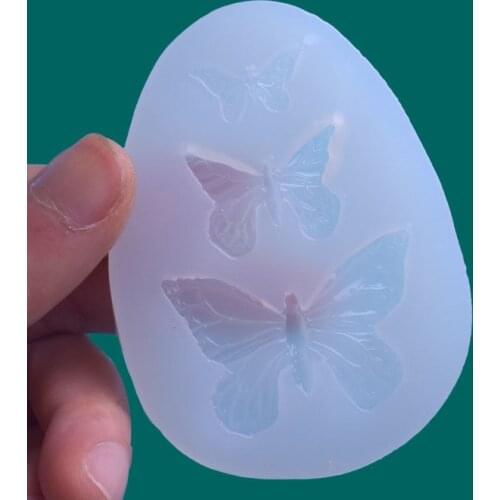 3D Butterfly Mold Silicone Baking Accessories DIY Sugar Craft Clay Molds Fondant Cake Decorating Tool