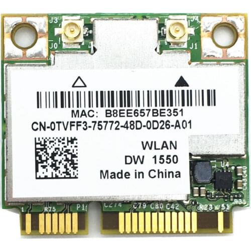 BCM94352HMB DW1550 802.11ac 867Mbps AC 2.4&5G BT4.0 WiFi Wireless Network Card support Mac OS