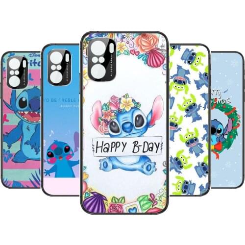 Cool Black Stitch Phone Case For xiaomi redmi POCO F1 F2 F3 X3 Pro M3 9C 10T Lite NFC Anime Black Cover Silicone Back Prett mi 1