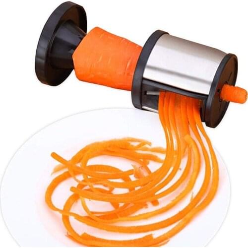 Vegetable Fruit Spiral Shred Process Device Cutter Slicer Peeler Kitchen Tool Spiralizer Cutter Graters Kitchen Tool Gadget
